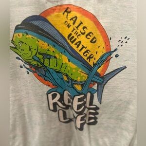 Reel Life t-shirt size medium in used condition